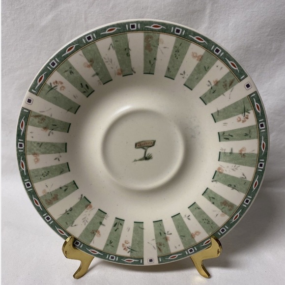 Pfaltzgraff Naturewood Pattern 2-Coffee Cup and 2-Saucer Set~4 Pieces Total - Picture 10 of 15